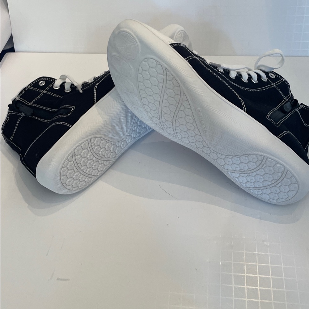Women’s Black High Top Sneakers - Picture 7 of 9